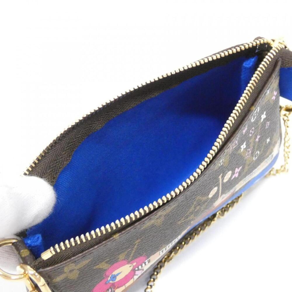 LOUIS VUITTON Brown Monogram Pochette Pouch - Picture 5 of 6